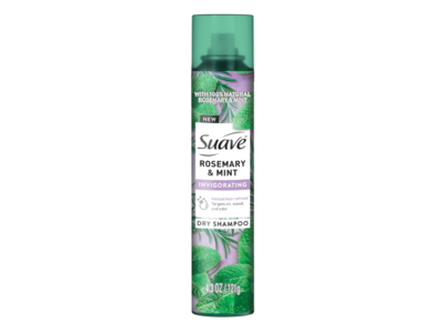Suave Invigorating Dry Shampoo, 4.3 oz/121 g, Pack Of 12