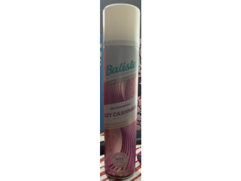 Batiste Cozy Cashmere Dry Shampoo, Toasty Vanilla, 4.23 oz/120 g