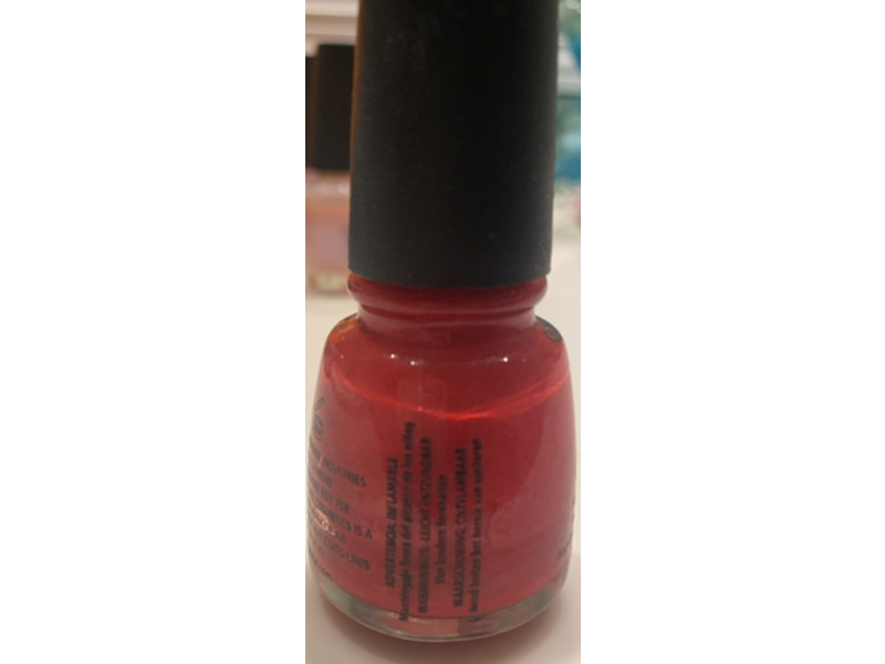 China Glaze Nail Polish, Coral Star 007, 0.5 fl oz/14 mL