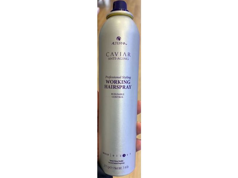 Alterna Caviar Anti-Aging Professional Styling Working Hair Spray, Flexible Hold, 7.4 oz/211 g