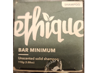 Ethique Bar Minimum Shampoo, Unscented, 3.88 oz/110 g - thumbnail 2