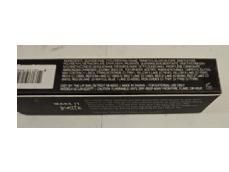 The Lip Bar Nonstop Matte Liquid Lipstick, Commando, 0.24 fl oz/7 mL