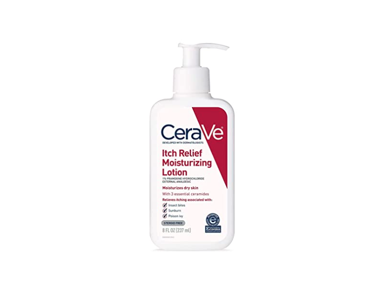 Cerave Eczema Itch Relief Moisturizing Lotion, Steroid Free, 8 fl oz/237 mL