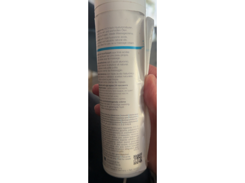 Janssen Cosmetics Hyaluron³ Replenish Cream, 7 oz/200 mL