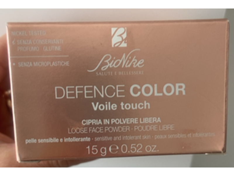 Bionike Defence Color Loose Face Powder, Voile Touch, 0.52 oz/15 g