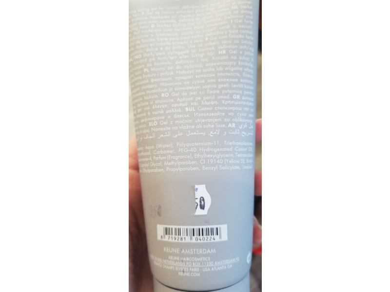 Keune Style Ultra Gel Gel , 6.8 fl oz/200 mL