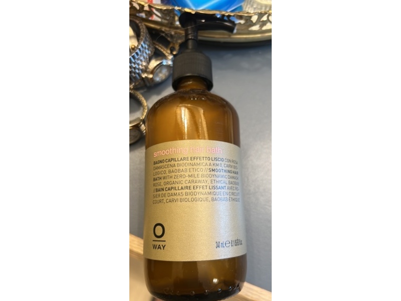 Oway Smoothing Hair Bath Shampoo, 8.1 fl oz/240 mL