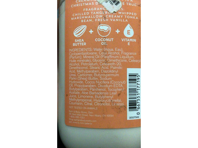 Bath & Body Works Snowy Citrus Swirl Body Lotion, Shea Butter+Vitamin E, 8 fl oz/236 mL, Pack Of 3
