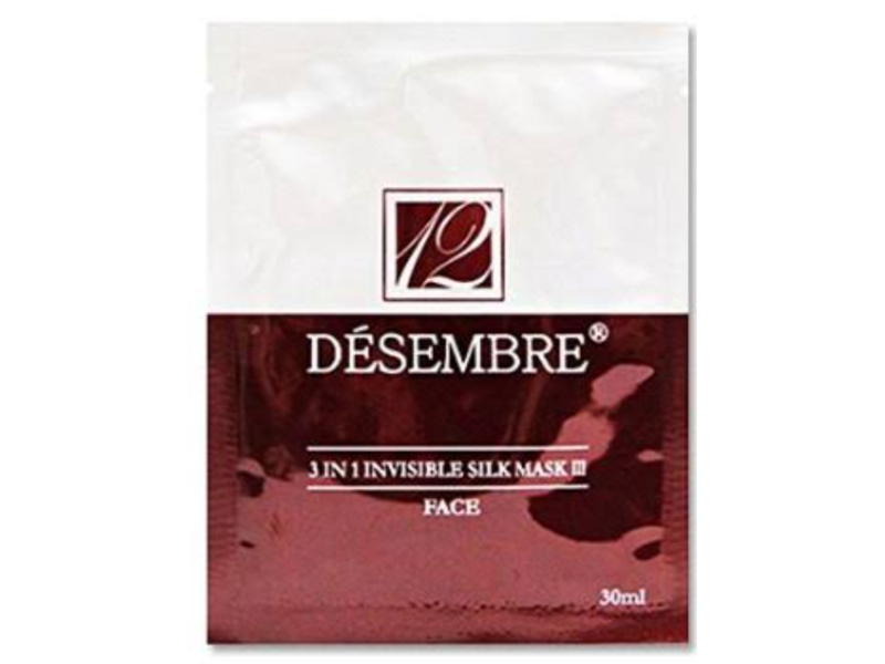 Desembre 3 In 1 Invisible Silk III Face Mask, 30 mL