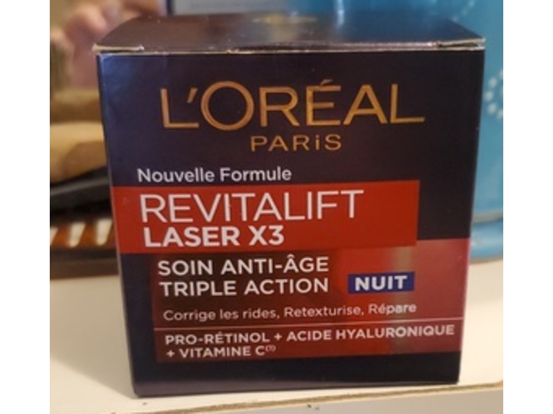 L'Oreal Paris Revitalift Laser X3 Night Cream, 50 mL