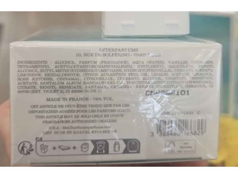 Coach New York Eau De Parfum, Coach Dreams Starlight, 3 fl oz/90 mL