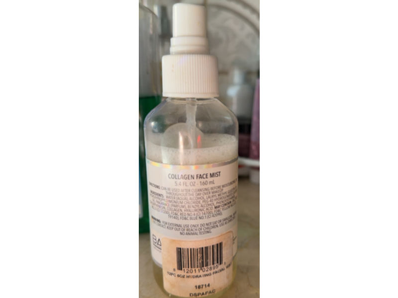 My Beauty Spot Collagen Hydrating Face Mist, Refresh, 5.4 fl oz/160 mL