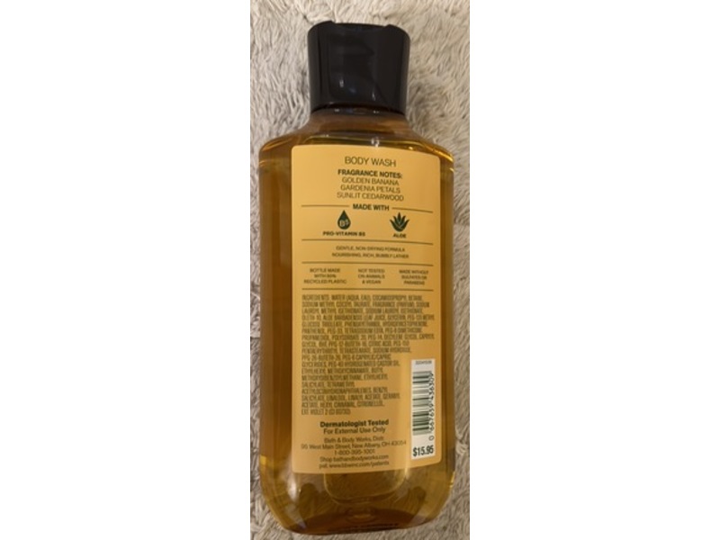 Bath & Body Works Dreaming Of Rio Body Wash, Pro Vitamin B5 + Aloe, 10 oz/295 mL