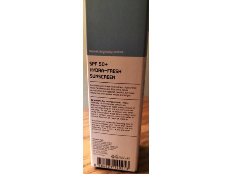 Skin401 Hydra-Fresh Sunscreen, Green Tea, SPF 50+, 1.69 fl oz/50 mL