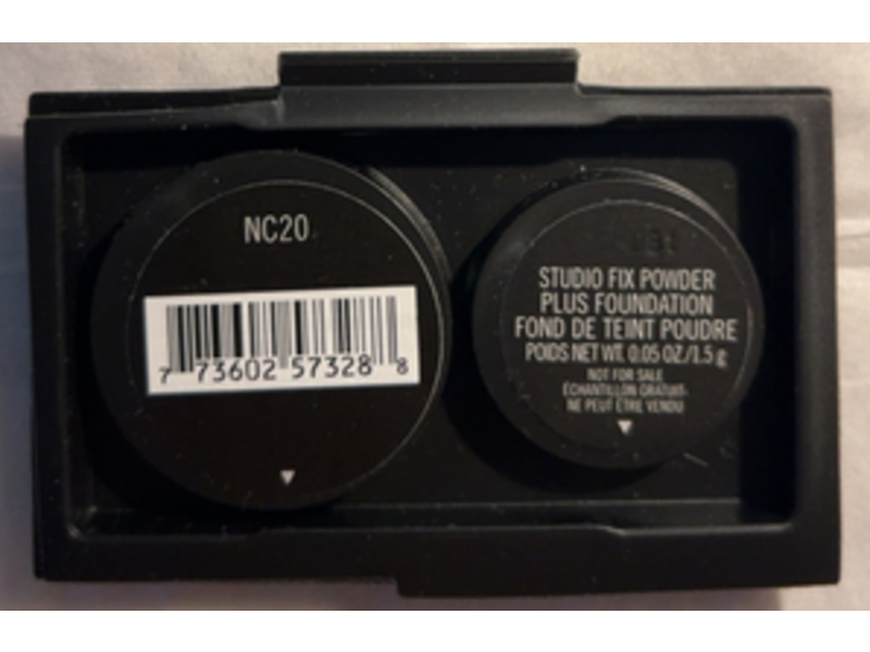 M.A.C Studio Fix Powder Plus Foundation, NC20, 0.05 oz/1.5 g