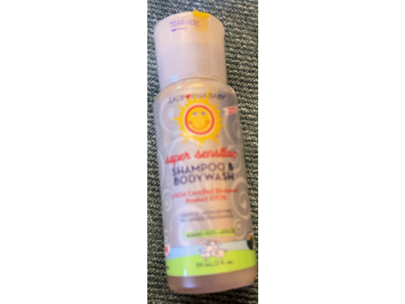 California Baby Super Sensitive Shampoo & Bodywash, 2 fl oz/59 mL