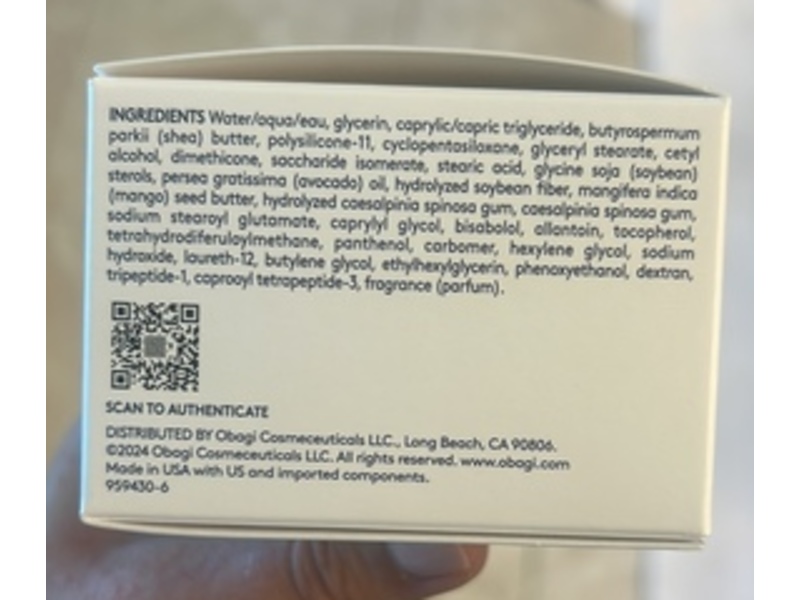 Obagi Hydrate Luxe Ultra Moisture-Rich Cream, 1.7 oz/48 g