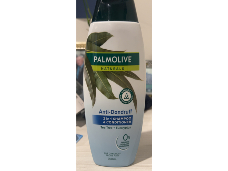 Palmolive Naturals Anti-Dandruff 2 In 1 Shampoo & Conditioner, 350 mL