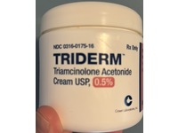 Triderm (triamcinolone acetonide) Cream, 454 g, Crown Laboratories (Rx) - Image 2
