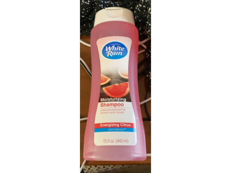 White Rain Moisturizing Shampoo, Energizing Citrus, 15 fl oz/443 mL