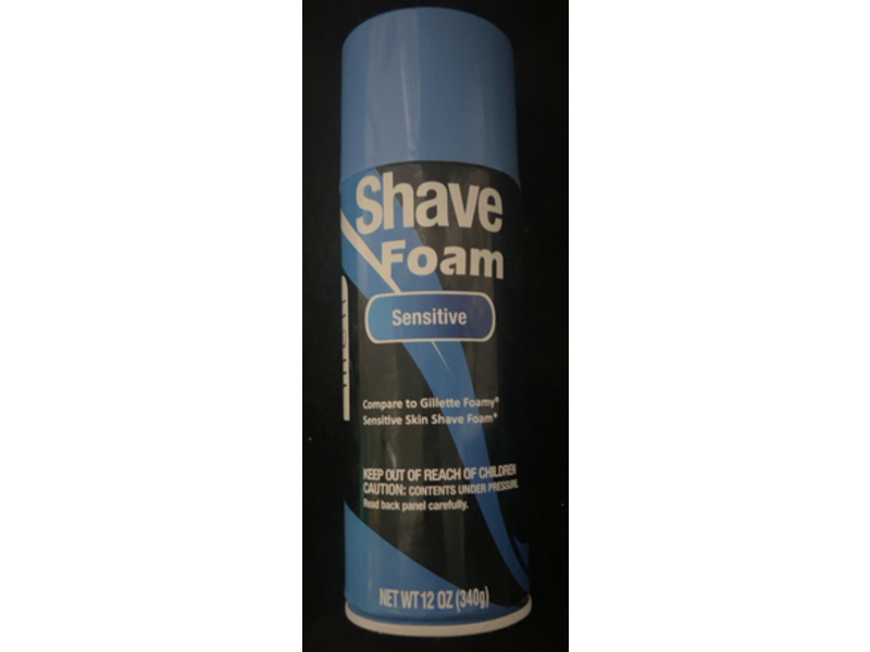 Luxury Men Sensitive Shave Foam, 12 oz/340g