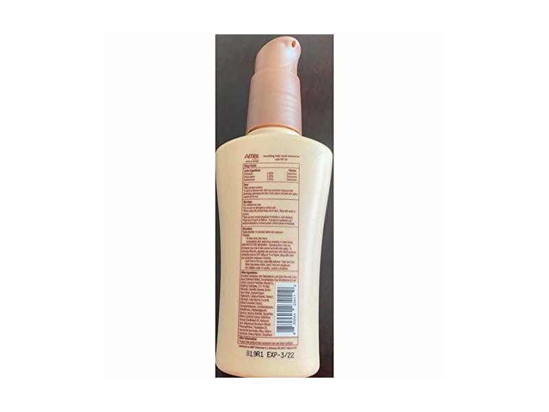 Ambi Even & Clear Nourishing Daily Facial Moisturizer, SPF 30, 3.5 oz/103 mL