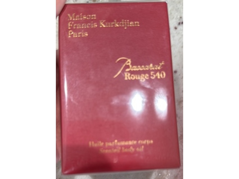 Maison Francis Kurkdjian Scented Body Oil, Baccarat Rouge 540, 2.4 oz/70 mL