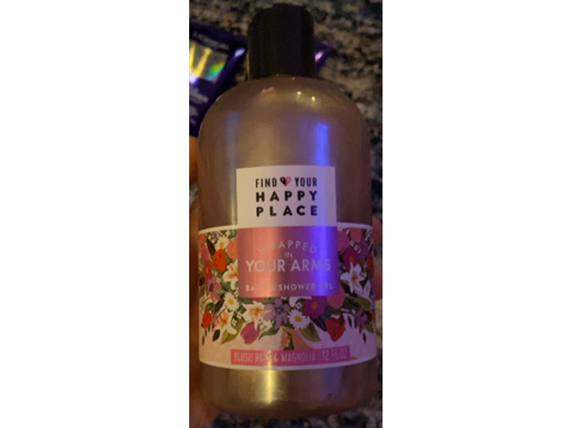 Find Your Happy Place Bath & Shower Gel, Blush Rose & Magnolia, 12 fl oz