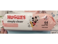 Huggies Simply Clean Wipes, Fresh Scent, 64 Count - Image 3