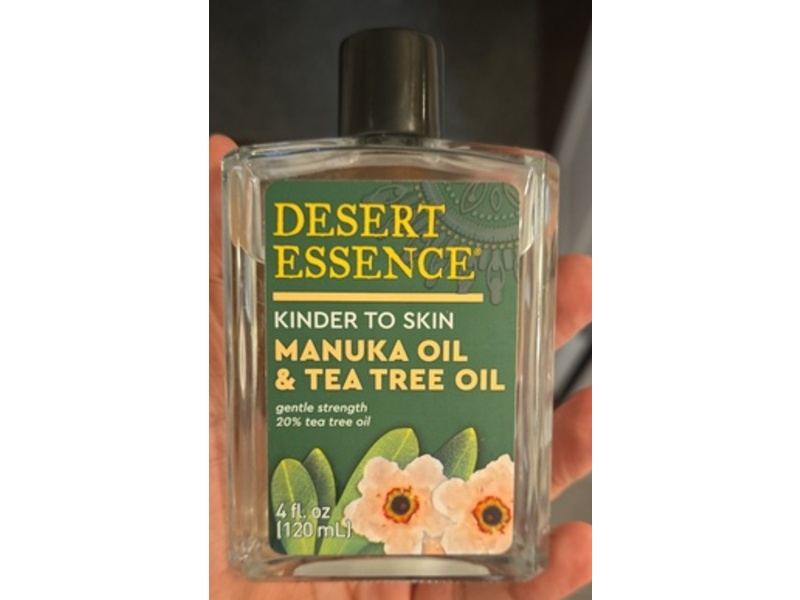 Desert Essence Manuka Oil & Tea Tree Oil, 4 fl oz/120 mL