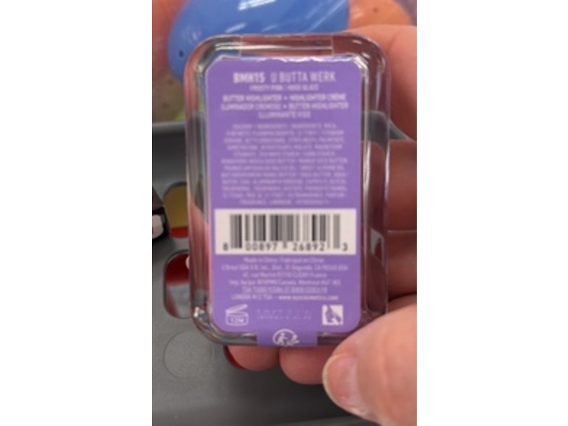 Nyx Cosmetics Makeup Buttermelt Highlighter, U Butta Werk, 0.17 oz/5 g