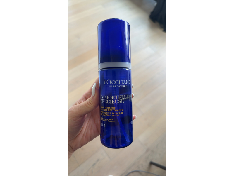 L'Occitane Immortelle Proactive Skincare Precious Cleansing Foam, 5 fl oz/150 mL