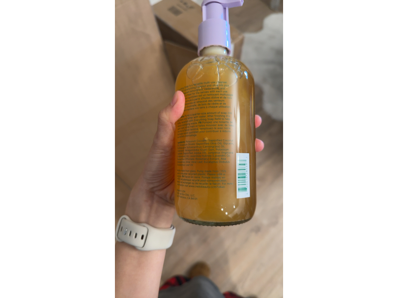 Follain Everything Hand & Body Soap, Lemongrass, 16 fl o/473 mL