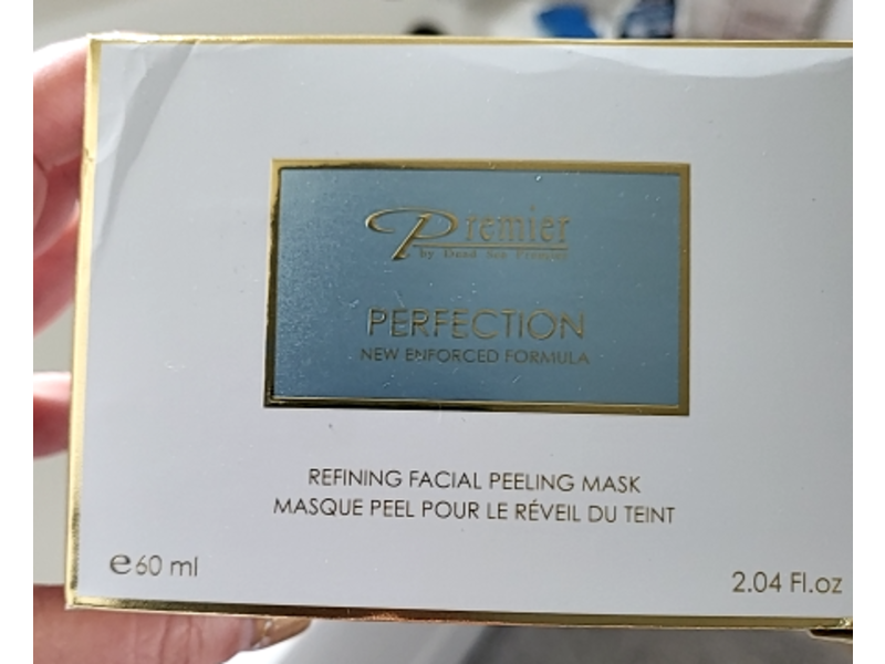 Premier By Dead Sea Prestige Perfection Refining Facial Peeling Mask, 2.04 fl oz/60 mL