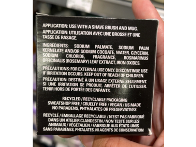 Herban Cowboy Shave Soap, Dusk, 2.9 oz/82 g