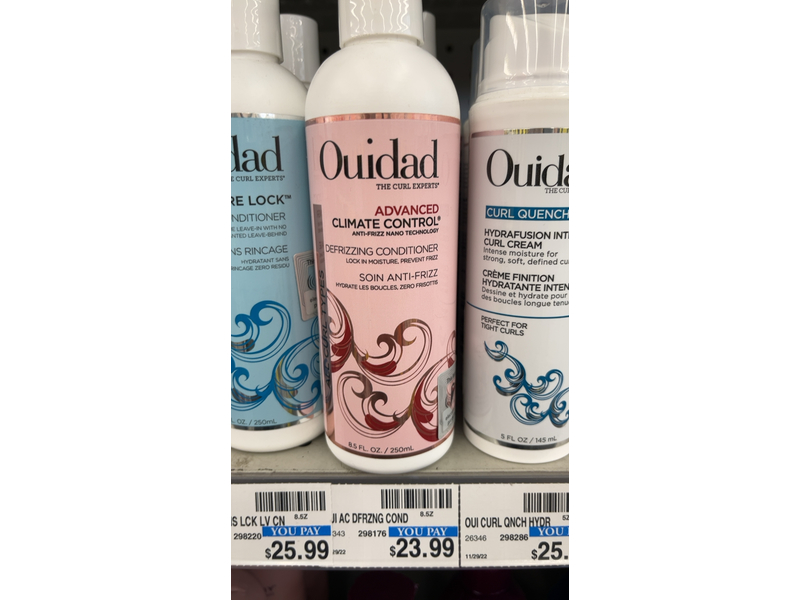 Ouidad Advanced Climate Control Defrizzing Conditioner, 8.5 fl oz/250 mL