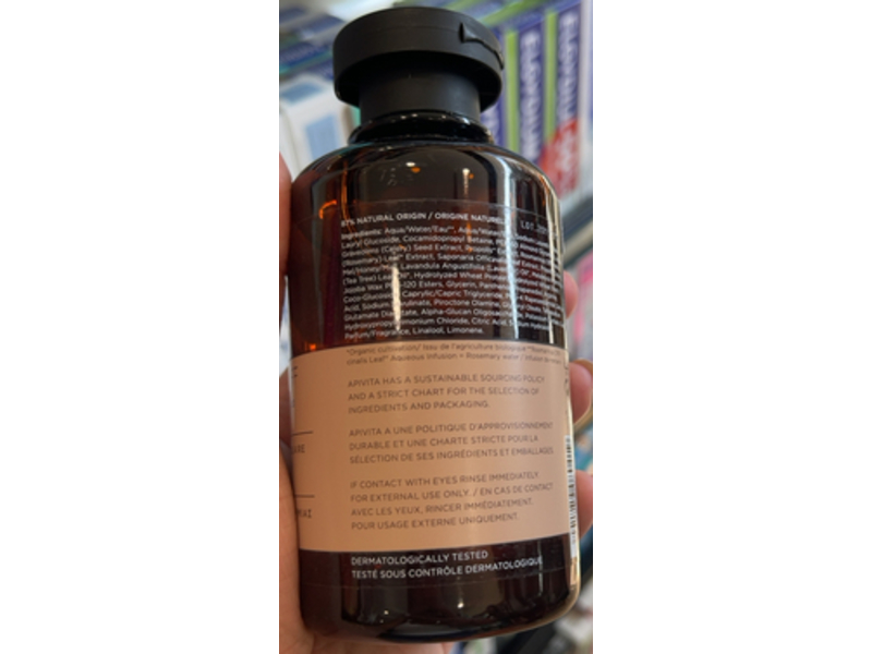 Apivita Dry Dandruff Shampoo, 8.45 fl.oz/250 mL