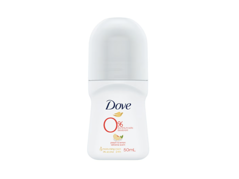 Dove 24H Deodorant, Peach & Lemon, 50 mL