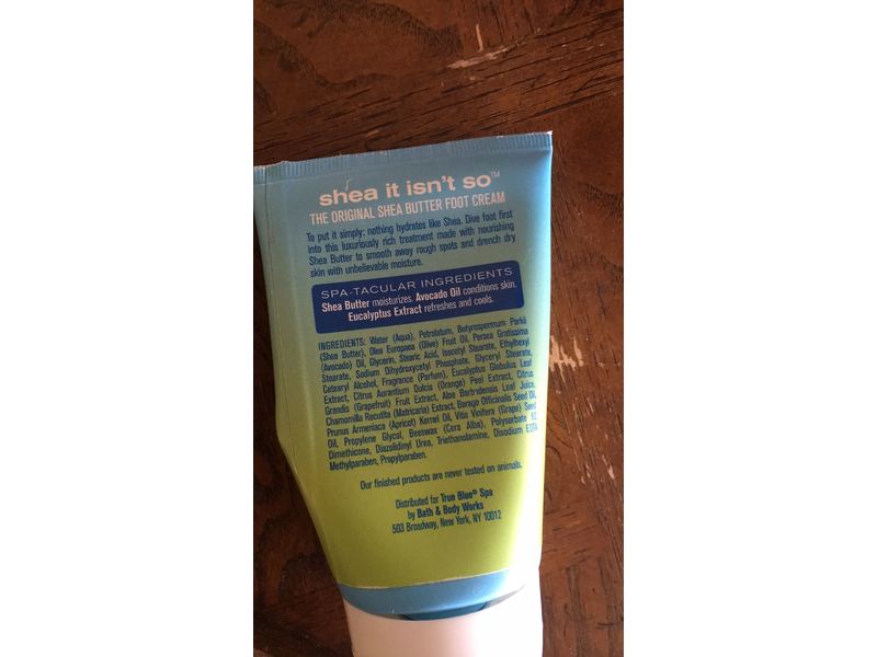 Bath And Body Works Shea It Isn't So Foot Cream