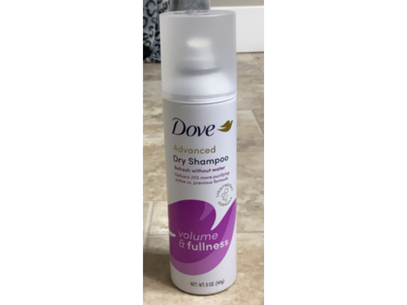 Dove Advanced Dry Shampoo, Volume And Fulllness, 5 fl oz/141 g
