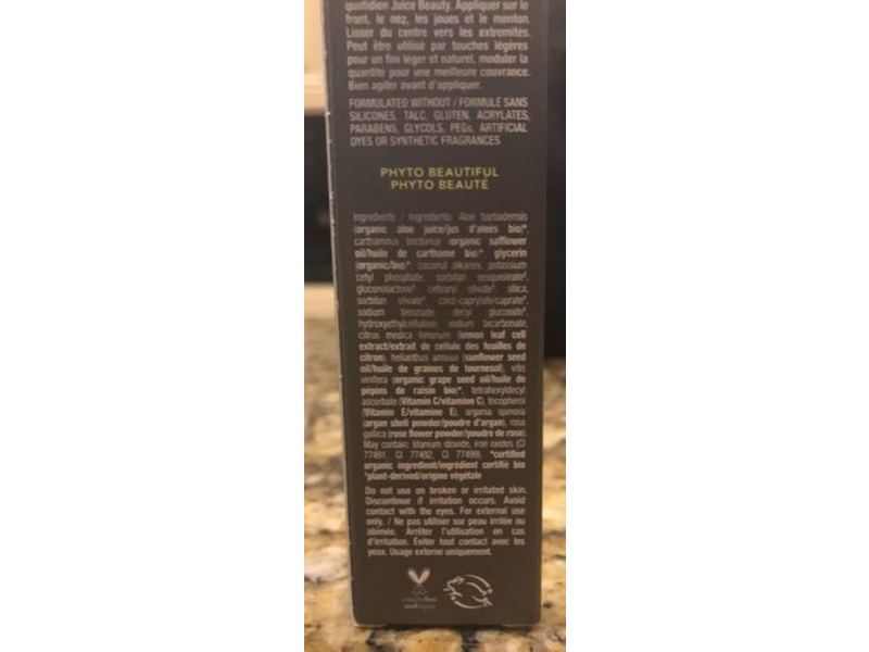 Juice Beauty Flawless Serum Foundation, Phyto - Pigments, 11 Rosy Beige, 1 fl oz/30 mL