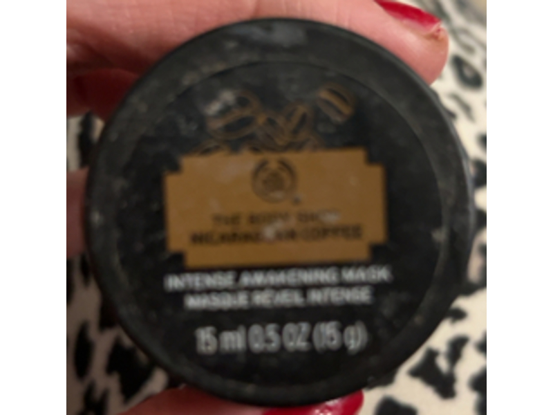 The Body Shop Nicaraguan Coffee Awakening Face Mask, 0.5 oz/15 mL