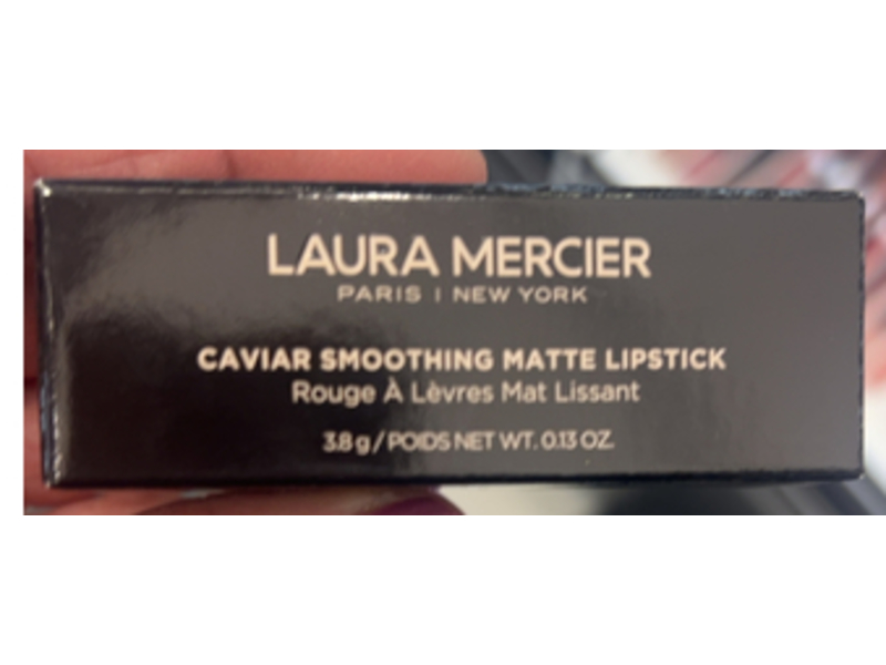 Laura Mercier Caviar Smoothing Matte Lipstick, 680 Rosewood Silk, 0.13 oz/38 g