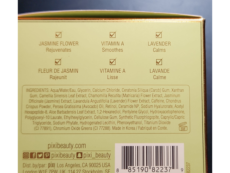 Pixi Dream-y Eye Patches, Jasmine & Vitamin A, 30 Paires