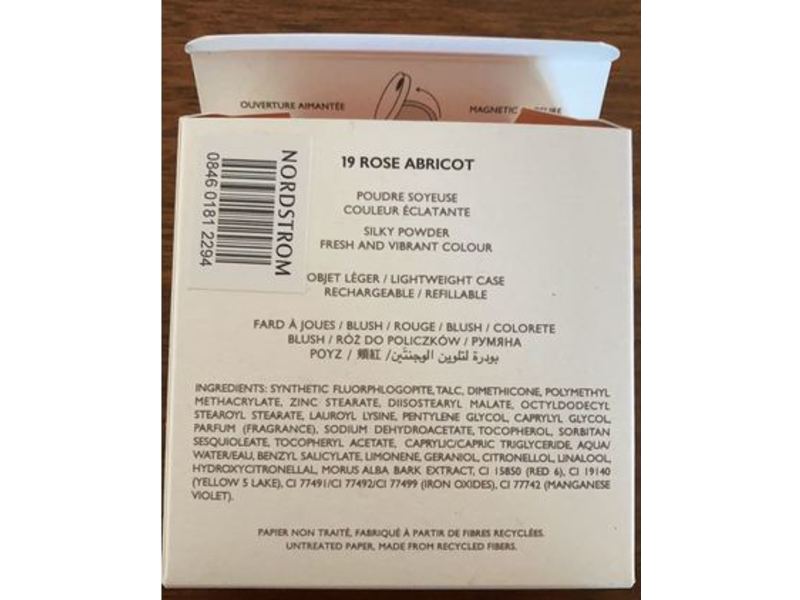 Hermes Rose Hermes Silky Blush Powder, 19 Rose Abricot, 0.21 oz/6 g