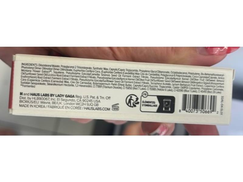 Haus Labs Color Fuse Glassy Blush Balm, Glassy Rosette, 0.18 oz/5 g