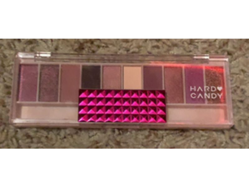 Hard Candy Top Ten Eyeshadow Palette, 1702 Berry Delish, 0.04 oz/1.3 g