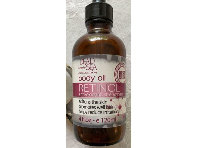 Dead Sea Collection Body Oil, Retinol, 4 fl oz