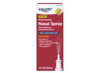 Equate Moisturizing Nasal Spray, Nasal Decongestant, 1 fl oz/30 mL - thumbnail 1
