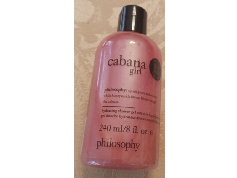 Philosophy Hydrating Shower Gel, Cabana Girl, 8 fl oz/240 mL